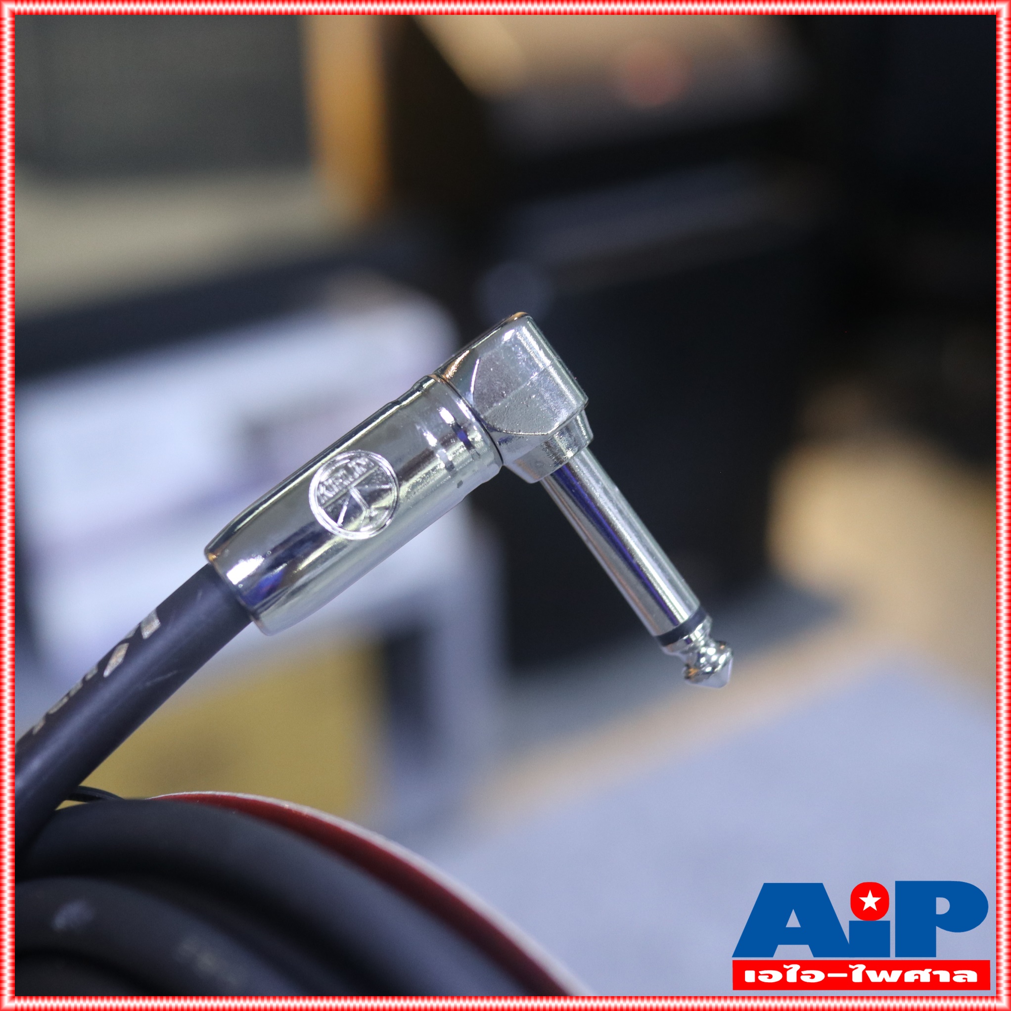 สายกีต้าร์ 3เมตร KIRLIN IPCC-202PN BK สายไมค์ หัวท้าย สายสัญญาณ สำเร็จรูป IPCC202PN IPCC 202 PN เอไอ-ไพศาล