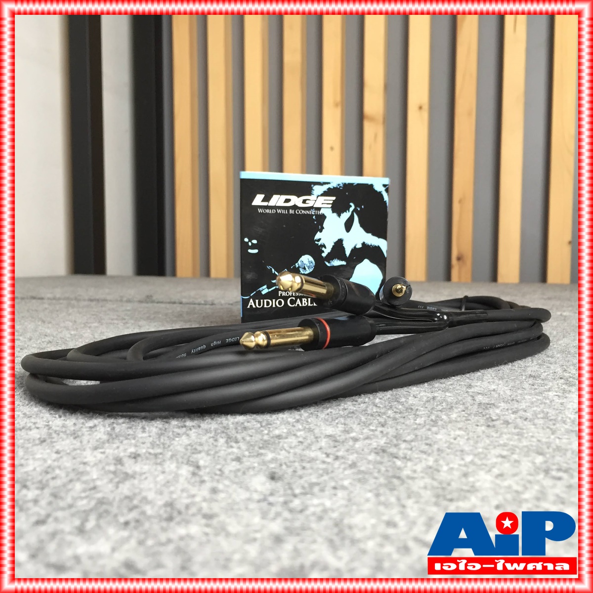 5เมตร LIDGE YM 360 สายP.TR-ST-MICx2 สาย 5เมตร YM-360 YM360 สายสัญญาณ TRS โฟนโมโน รุ่น YM-360 ยี่ห้อ NTS สายเสียงจากโน๊ตบุ๊คเข้ามิกเซอร์