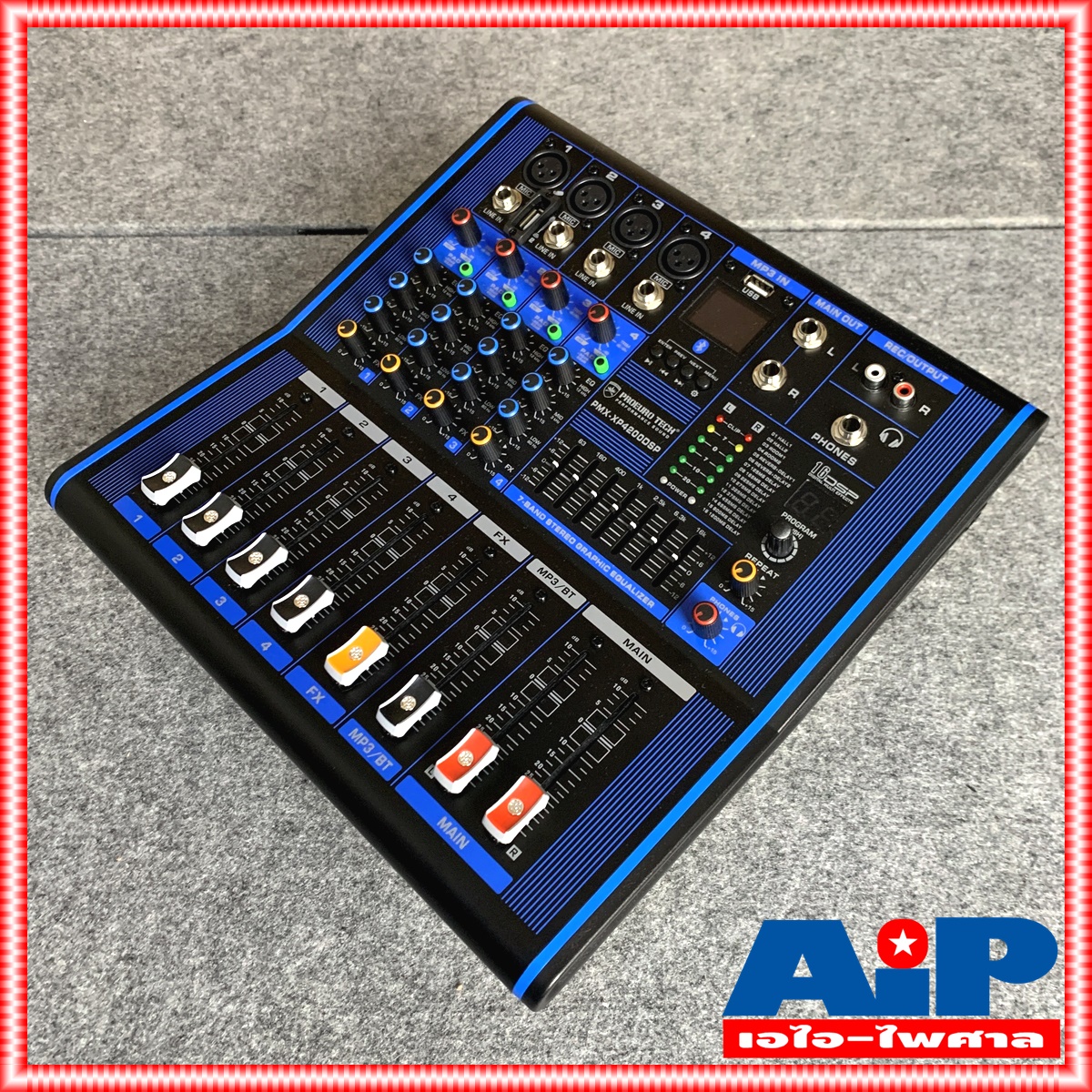 PROEUROTECH PMX-XP4200DSP POWERMIXER มิกซ์ มิกเซอร์ เพาเวอร์มิกซ์ PMX XP 4200 DSP เครื่องเสียง เครื่องปรับแต่งเสียง MIX PMX-XP4200