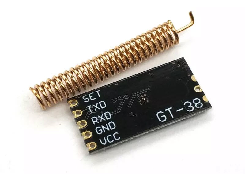 GT-38 wireless serial module SI4438/4463 433M โมดูลสื่อสารไร้สาย 1.2Km