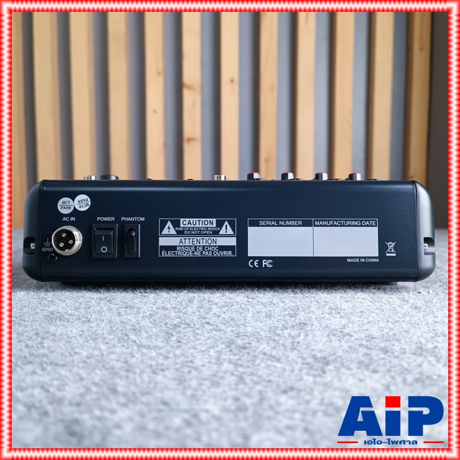 NTS SMK-6 MIXER บลูทูธ รุ่นใหม่ มิกเซอร์ 6 ช่อง มิกซ์คาราโอเกะ เอฟเฟคแท้ มิกซ์ขนาดเล็ก เอ็นทีเอส SMK6 เอไอ-ไพศาล