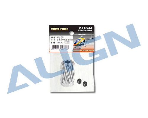 พีเนียน ใช้กับ ฮอ 700E/800E เฟืองเฉียง รู6มิล 13ฟัน เฉียง Motor Slant Thread Pinion Gear 13T (L27)