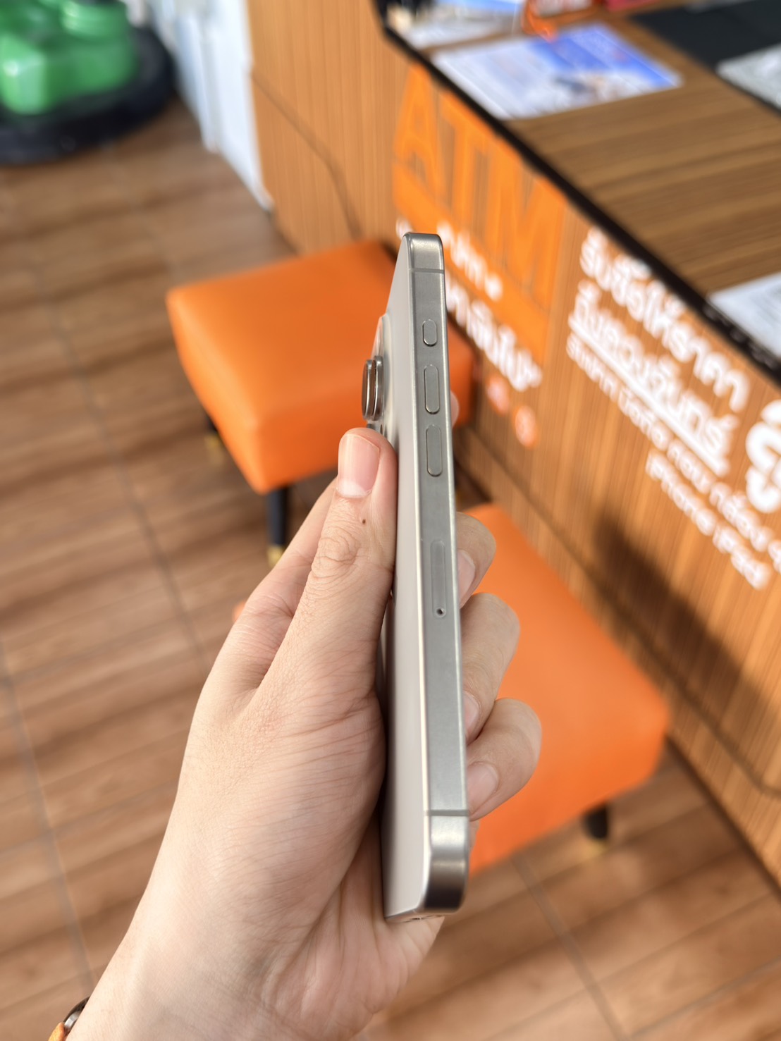🧸 iPhone 15 Pro 256GB Natural Titanium 🧸 🤩 i15P❕️#ศูนย์แท้ สภาพดี ราคาคุ้ม 🤳