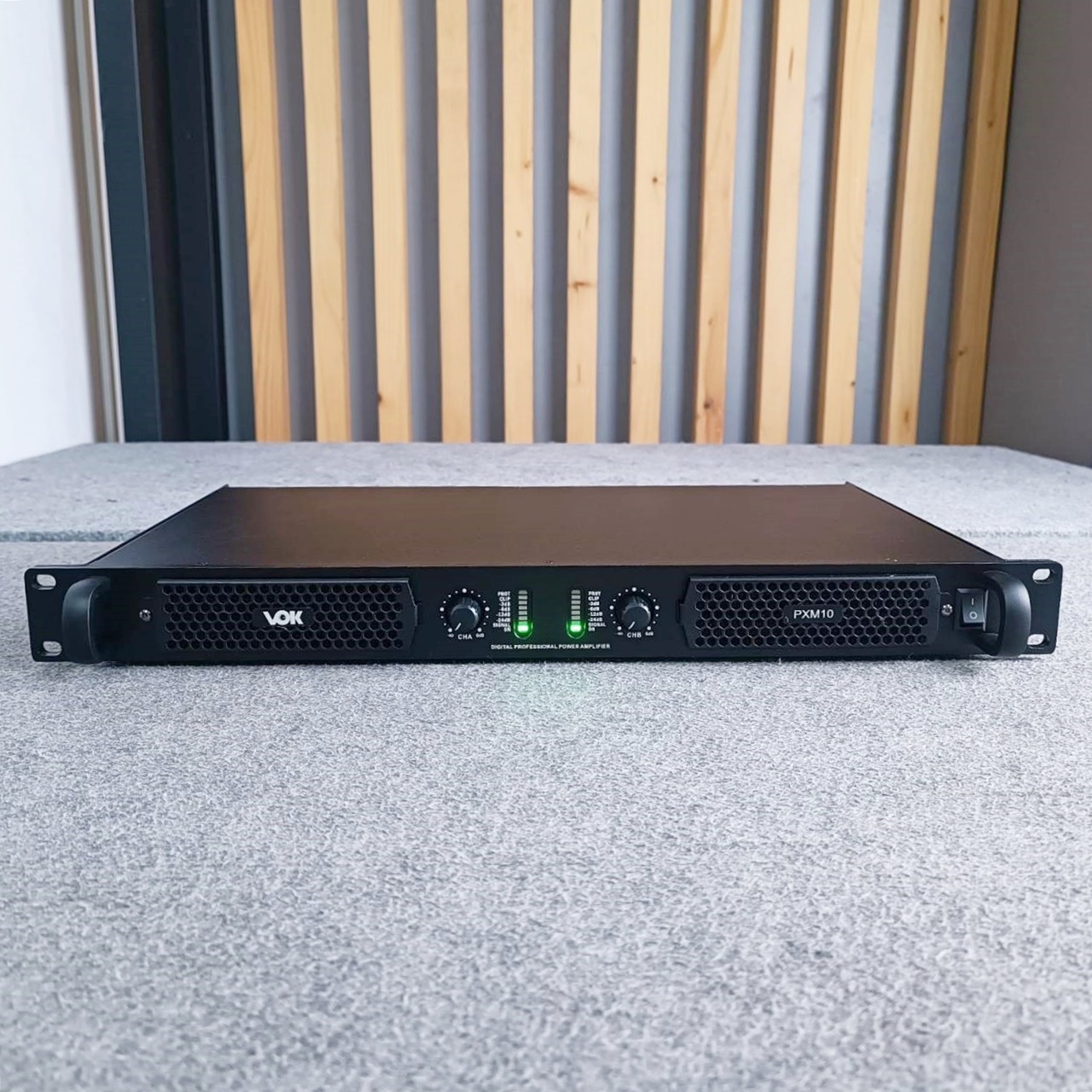 VOK PXM-10 POWERAMP PXM10 PXM 10 POWER AMP เพาว์เวอร์แอมป์ เอไอ-ไพศาล