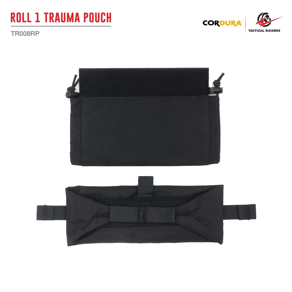 กระเป๋าเสริมติดเวส Roll 1Trauma Pouch [ TR008RP ] ( Tactical Rider )