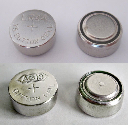 ถ่านกระดุม AG13 LR44 L1154 357 A76 (1.5V) Button Cell