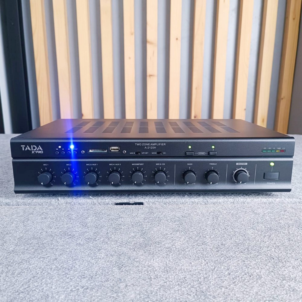 TADA A-2120H powermixer two zone เพาเวอร์ลายน์ Power Amplifier (H version) TA DA A 2120H ธาดา A2120H เอไอ-ไพศาล