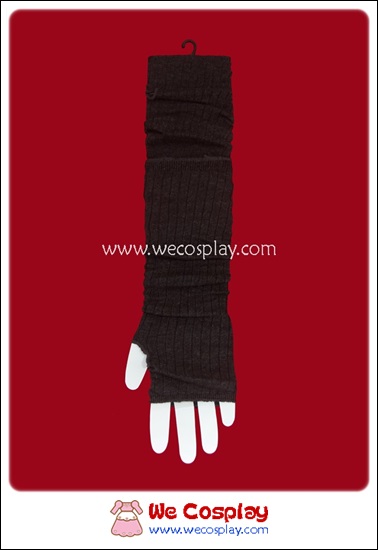ปลอกแขนพังค์ สีเทา Grey Punk Arm Warmer