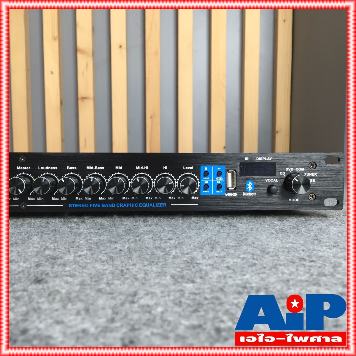 PROEUROTECH PRE777USB ปรีคาราโอเกะ บลูทูธ ปรีแอมป์ ปรีแอมป์บ้าน ปรีแอมป์แยกซับ ปรีแอมป์บลูทูธ pre 777 เอไอ-ไพศาล