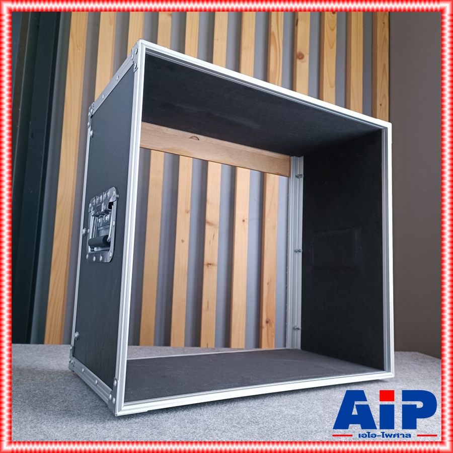 สีดำ RACK BL-10 สีดำ เปลือยหน้า-หลัง ลึก11นิ้ว แร็คใส่เครื่องเสียง COMPACT ไม่มีฝาปิด คอมแพ็ค BL 10 BL10 เอไอ-ไพศาล