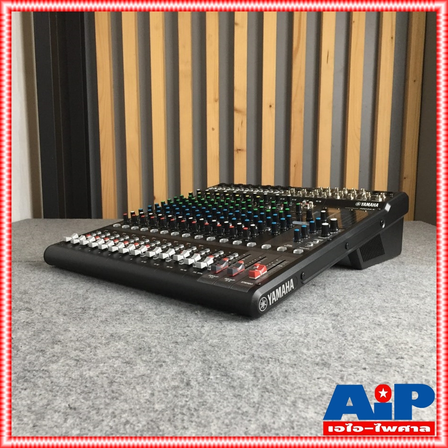 YAMAHA MG-16X mixer มิกเซอร์แบบอนาล็อค 16 ช่องสัญญาณ มีเอฟเฟคแท้ในตัว แถมปีกยึดRACK MG 16 X MG 16X MG16X เอไอ-ไพศาล