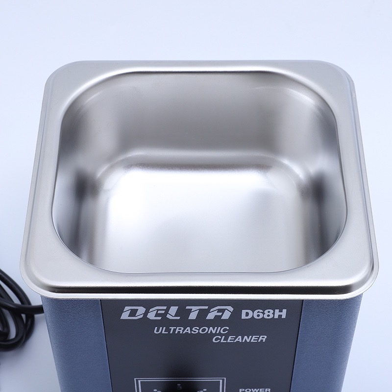 เครื่องอัลตร้าโซนิก เครื่องอุลตร้าโซนิคเดลต้า 1.3 ลิตร Ultrasonic cleaner Delta-D68H 1.3L ที่ล้างแปรง ล้างเครื่องประดับ ล้างแว่นตา งานจิวเวลรี่