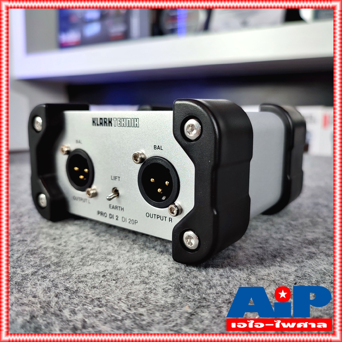 KLARK TEKNIK Di-20P Passive Stereo Direct Box Di20P Di20 P Di 20 P DI BOX ไดเร็คบ๊อก +++