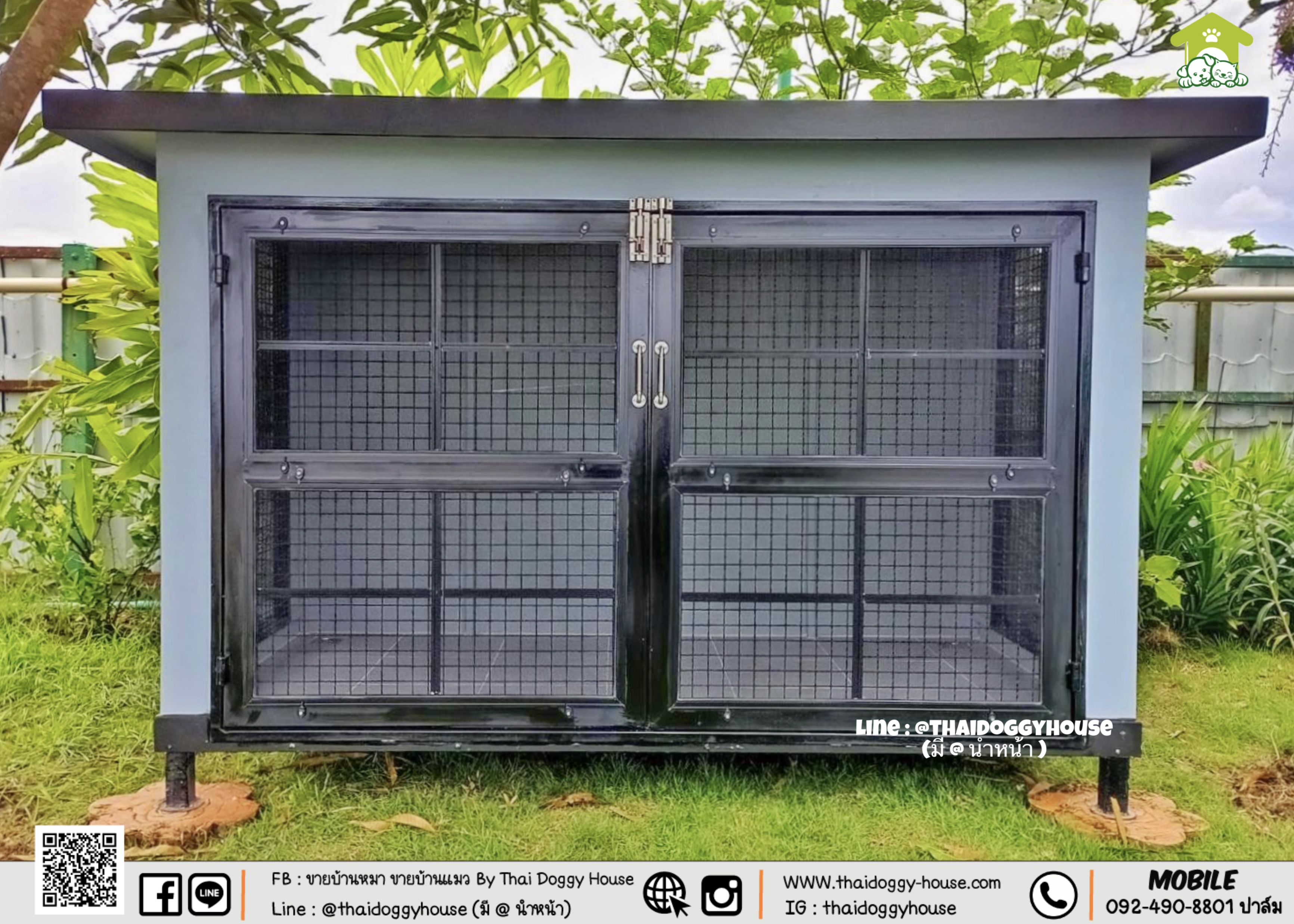 บ้านหมา บ้านแมว " 𝐁𝐎𝐗 𝐒𝐓𝐘𝐋𝐄 𝐁𝐘 𝐓𝐇𝐀𝐈 𝐃𝐎𝐆𝐆𝐘 𝐇𝐎𝐔𝐒𝐄 " &#x