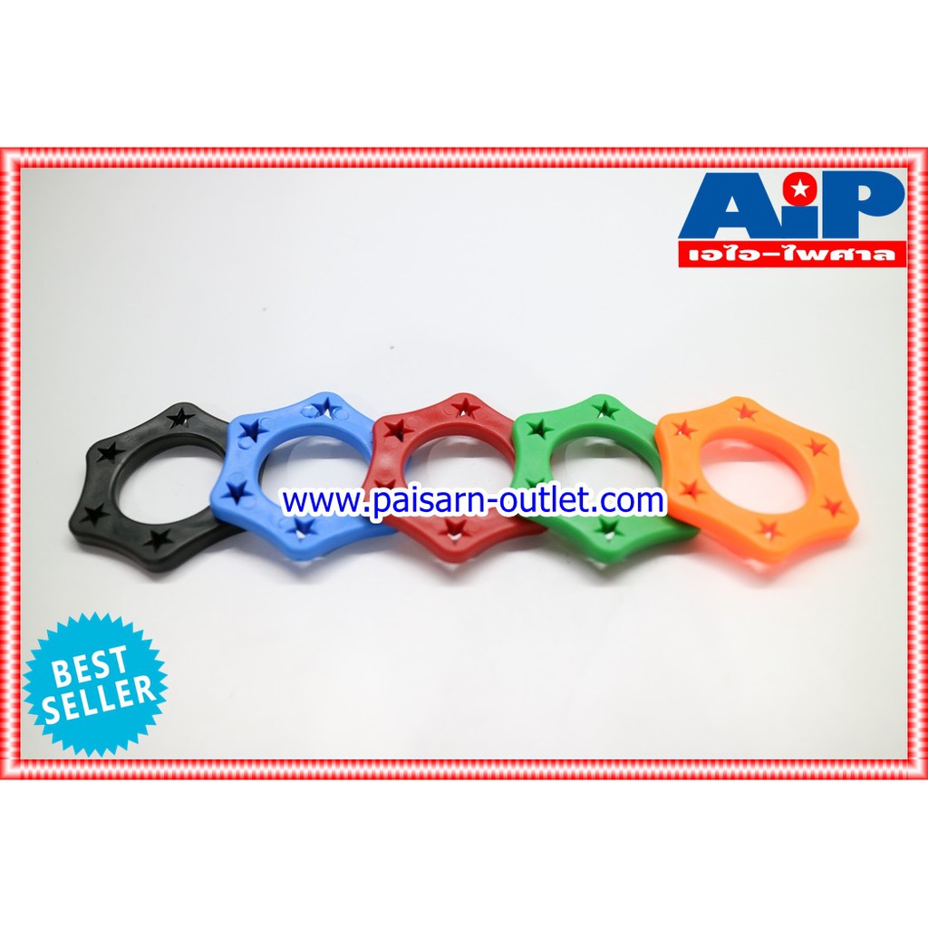 แพ็ค5อัน ยางกันกลิ้งไมค์ NPE A1 กันกลิ้ง รู34mm ไมค์สาย A 1 กัน กลิ้ง ไมค์ คละสี กัน กลิ้ง ไมโครโฟน เอไอ-ไพศาล