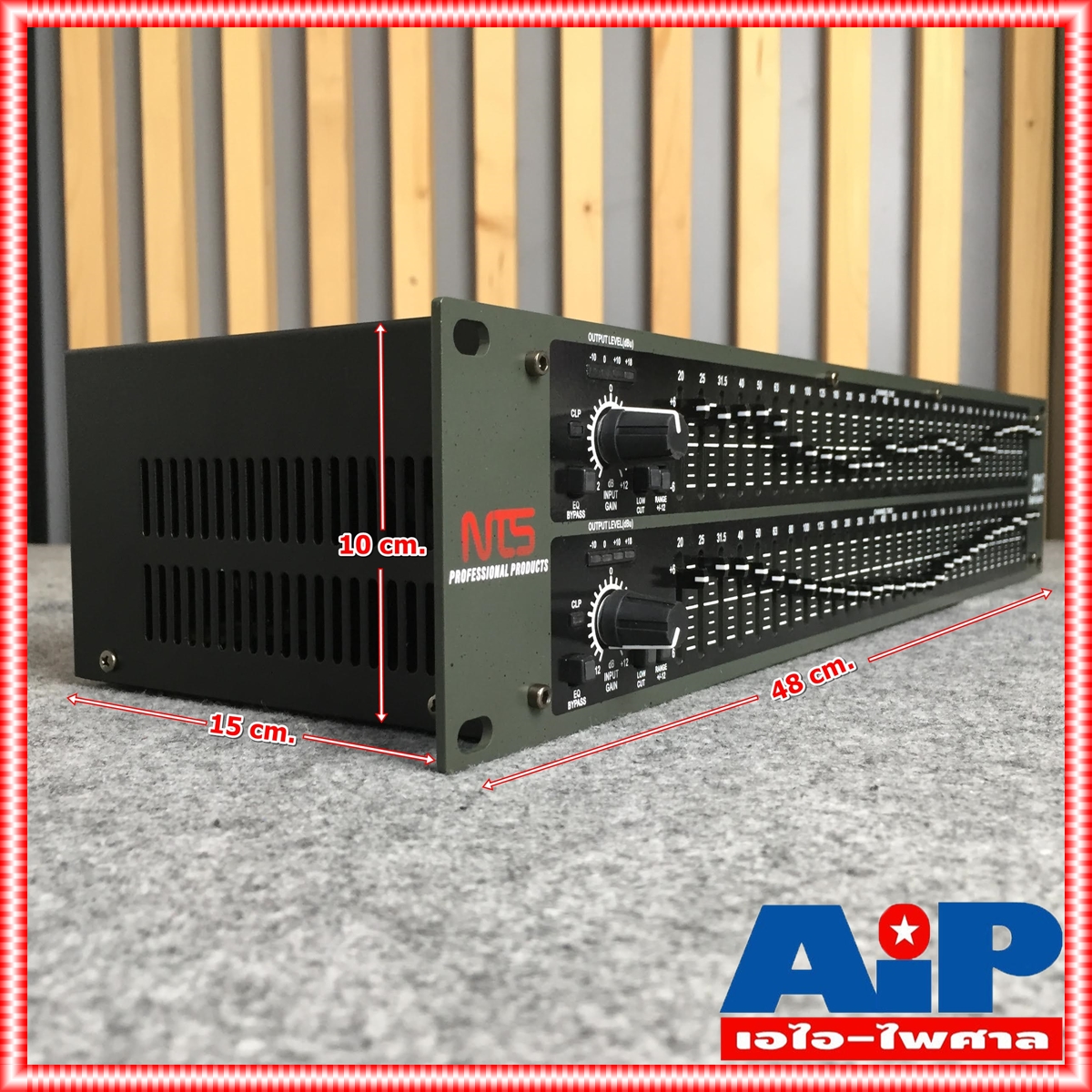 NTS 231XS EQ อีคิว อีคิวปรับเสียง อีคิวแต่งเสียง Eqlizer 231 NTS อีคิวอีควอไลเซอร์31ช่อง เอไอ-ไพศาล NTS เครื่องปรับแต่งสภาพเสียง EQUALIZER 231 XS