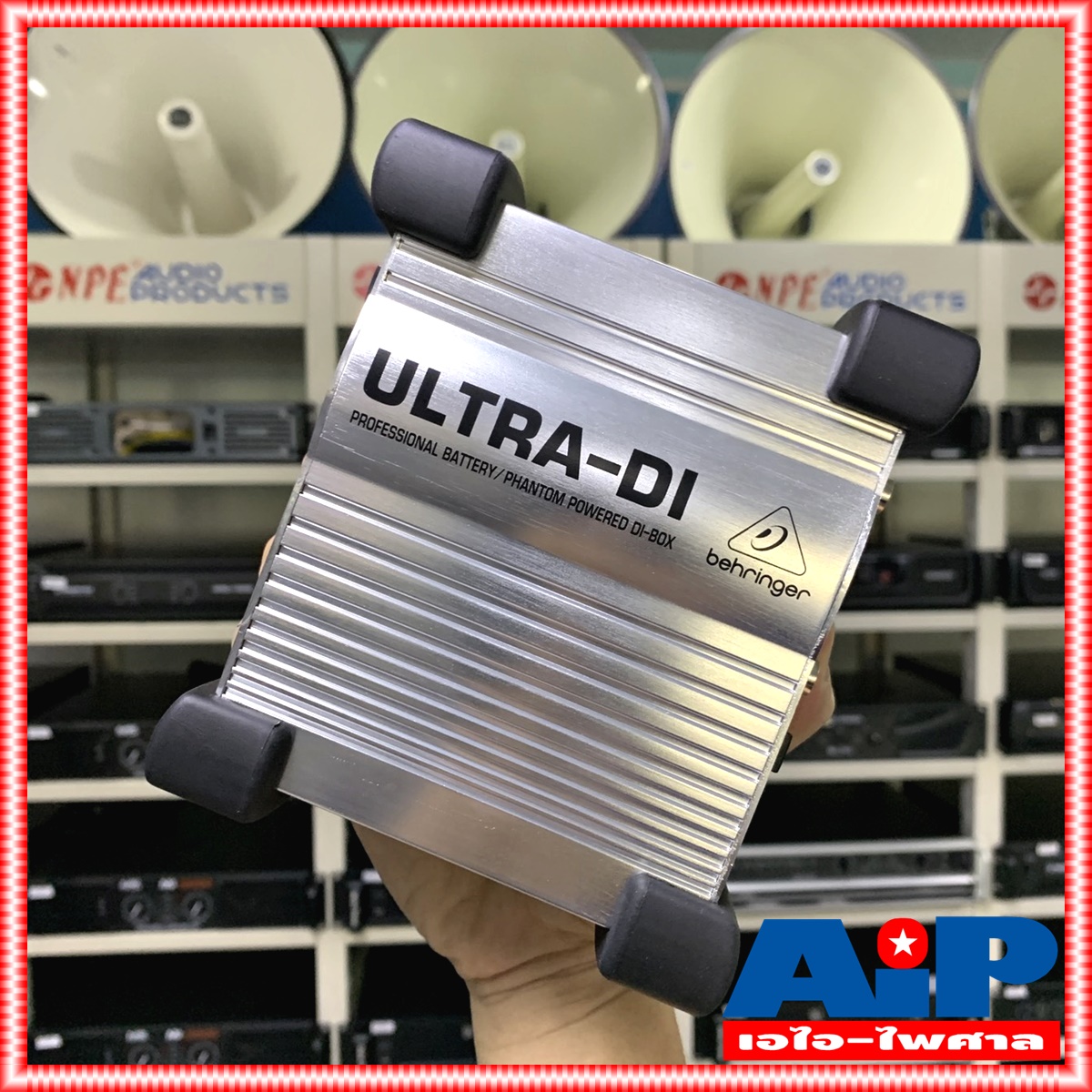 BEHRINGER DI-100 ULTRA DI-BOX กล่องป้องกันเสียงรบกวน กล่อง DI100 DI BOX di 100 +++