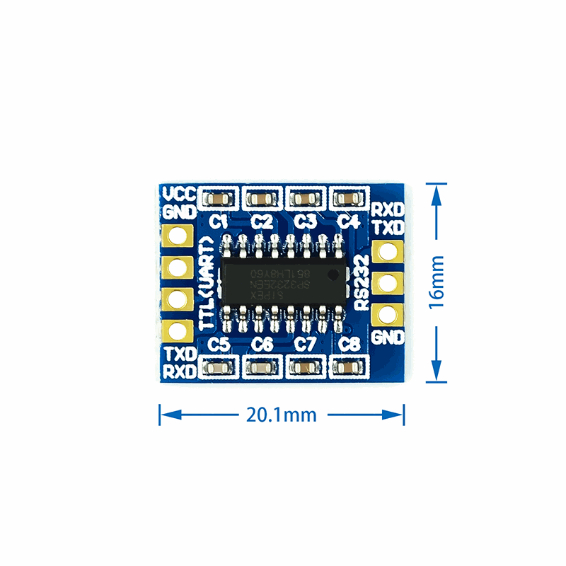 RS232 SP3232 TTL to RS232 module RS232 to TTL serial module