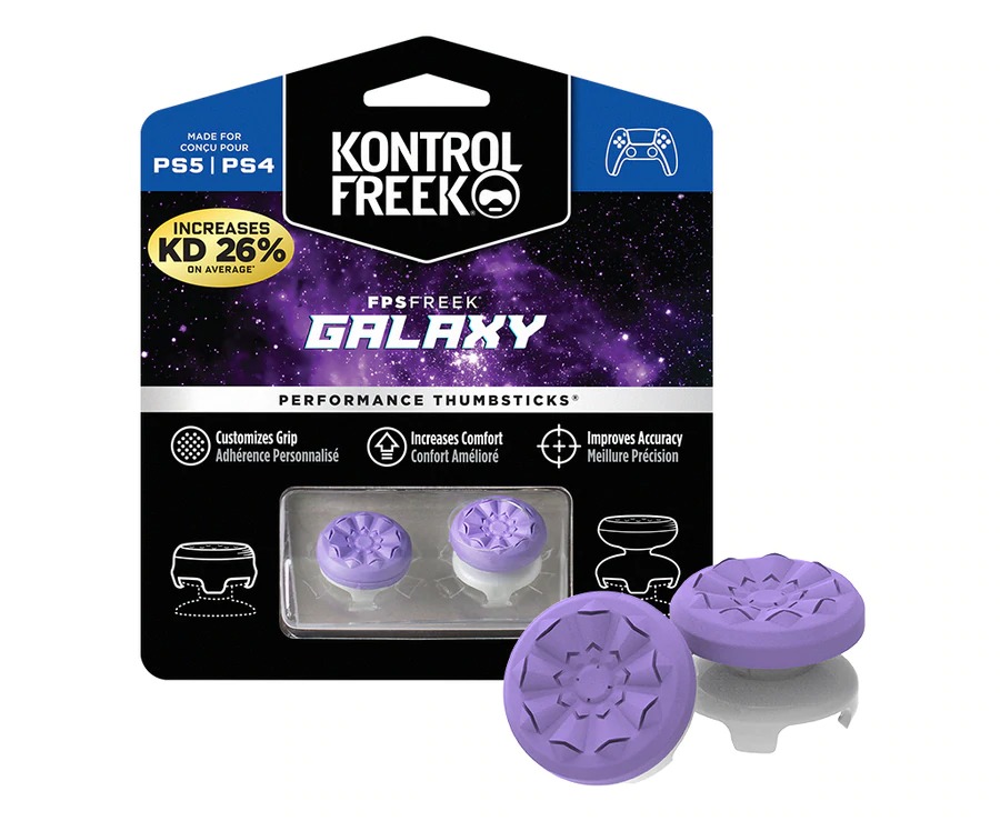 KontrolFreek - FPS Freek Galaxy (Purple) for PS4/PS5 Controller