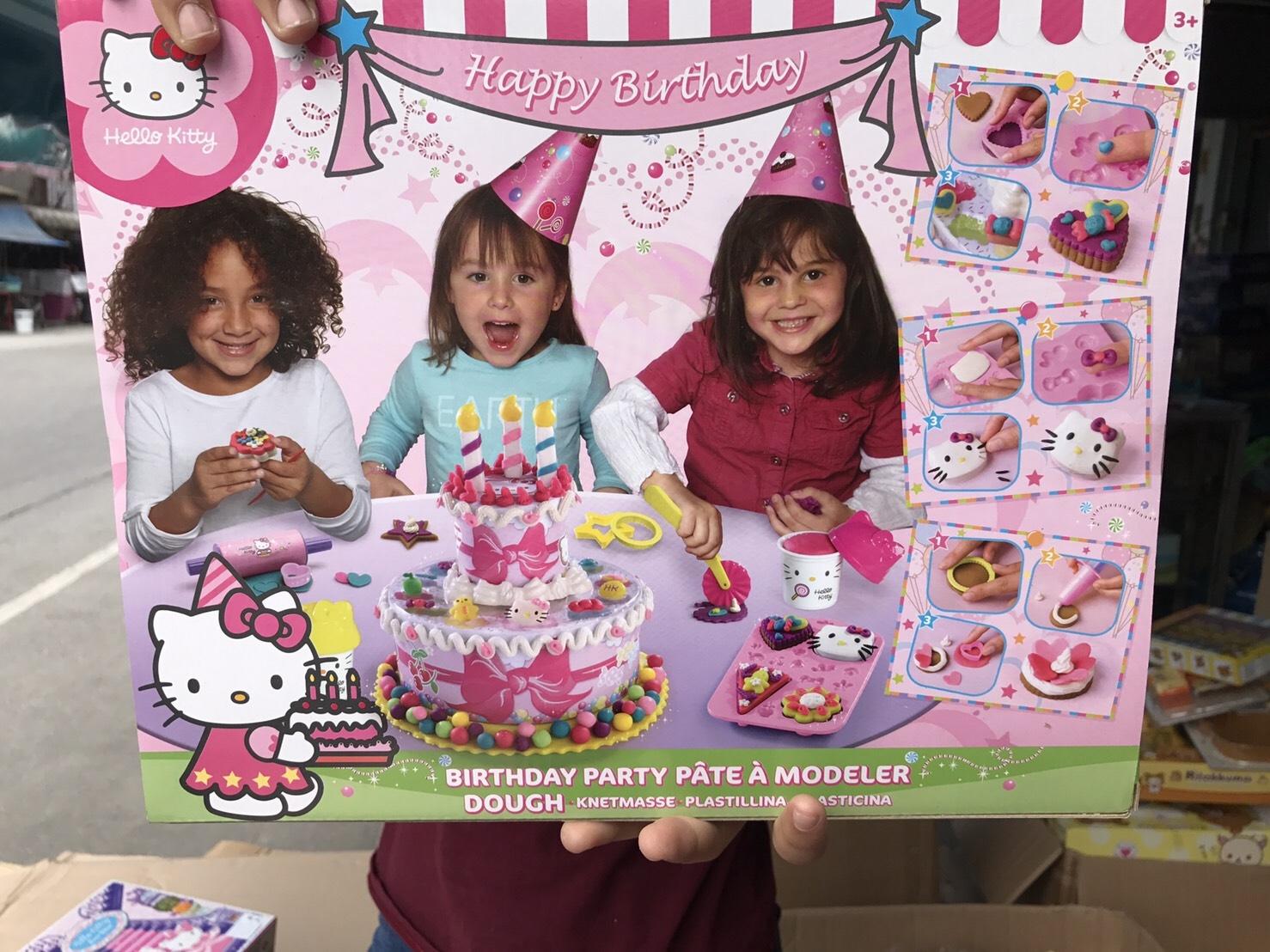 KT-HKP009 ชุดแป้งโดว์เค้กคิตตี้ ลิขสิทธิ์ถูกต้อง