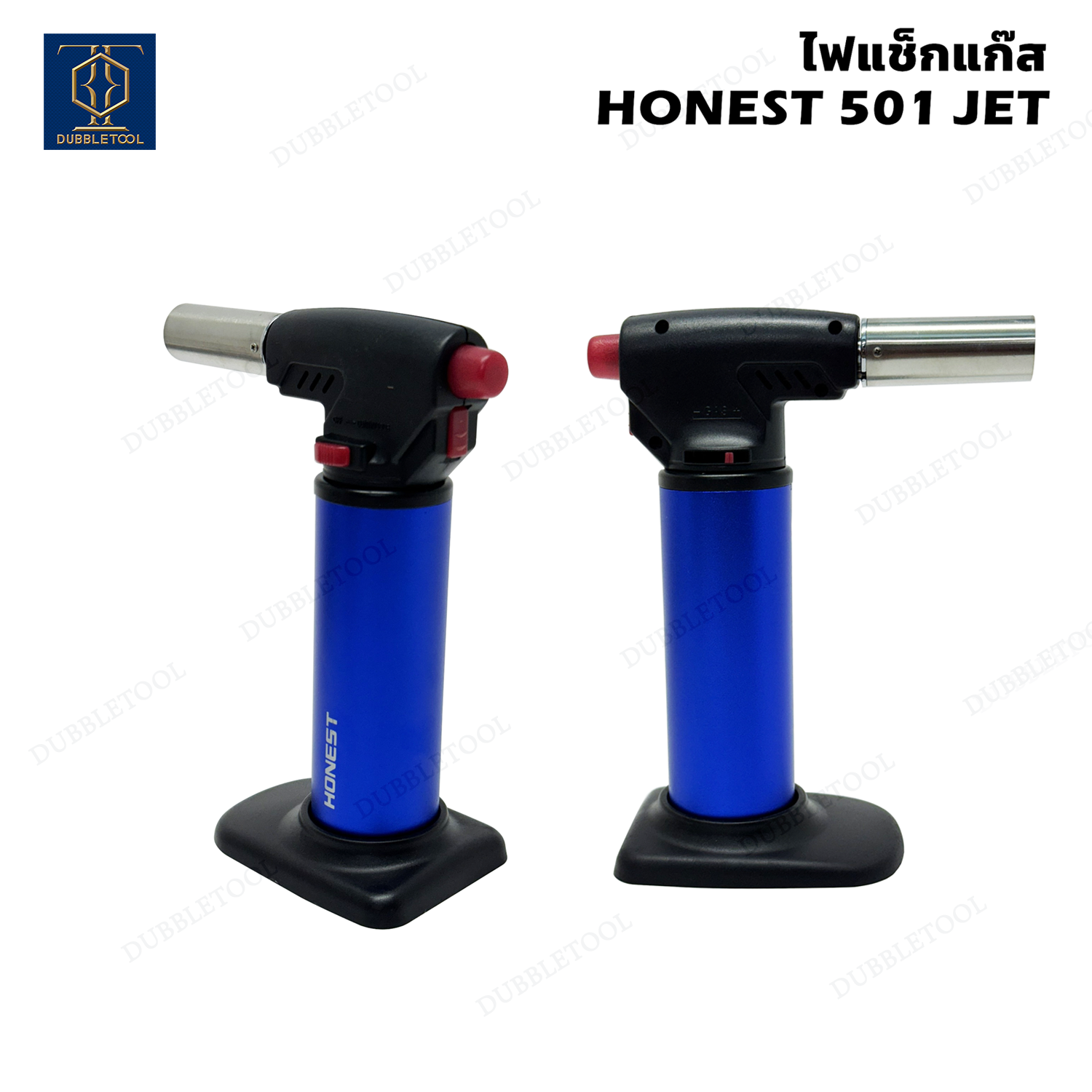 ไฟแช็กแก๊สแก๊สฟู่ HONEST 501 JET 1200 แก็สในตัว เครื่องพ่นไฟ เครื่องพ่นแก๊ส หัวพ่นแก๊ว ไฟฟู่