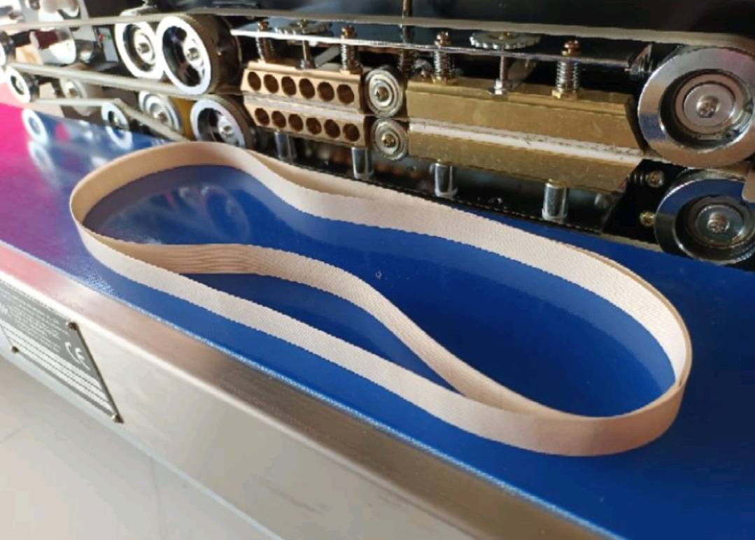 สายพานเทปรอน สายพานทนความร้อน สายพานเครื่องซีล