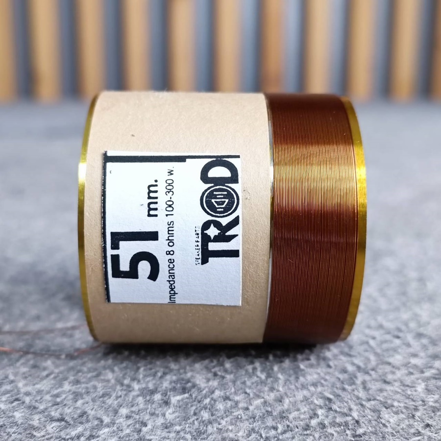 อลูมิเนียม วอยซ์ เบอร์51 อลูมิเนียม วอยซ์ทั่วไป วอยซ์เทียบเบอร์51 VOICE COIL วอยล์ ลำโพง ดอกลำโพง อะไหล่ลำโพง เอไอ-ไพศาล