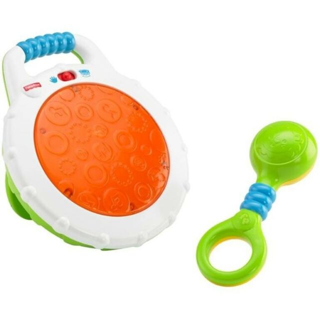 CCG07 ชุดกลอง Fisher Price ของแท้ มีเสียงไฟ