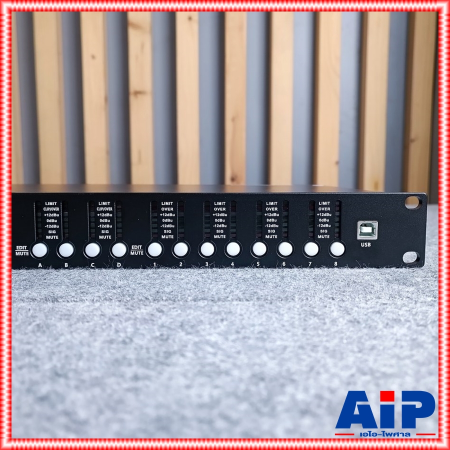 MARANI MIR480E loudspeaker processor ครอสโอเวอร์ดิจิตอล เข้า4 ออก8 รุ่นใหม่ ฟังชั่นเยอะขึ้น MIR 480 E MIR480E เอไอ-ไพศาล