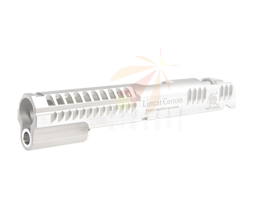 AIRSOFT MASTERPIECE 5.1 SLIDE (LIMCAT CUSTOM) FOR TOKYO MARUI HI-CAPA / 1911 - SILVER