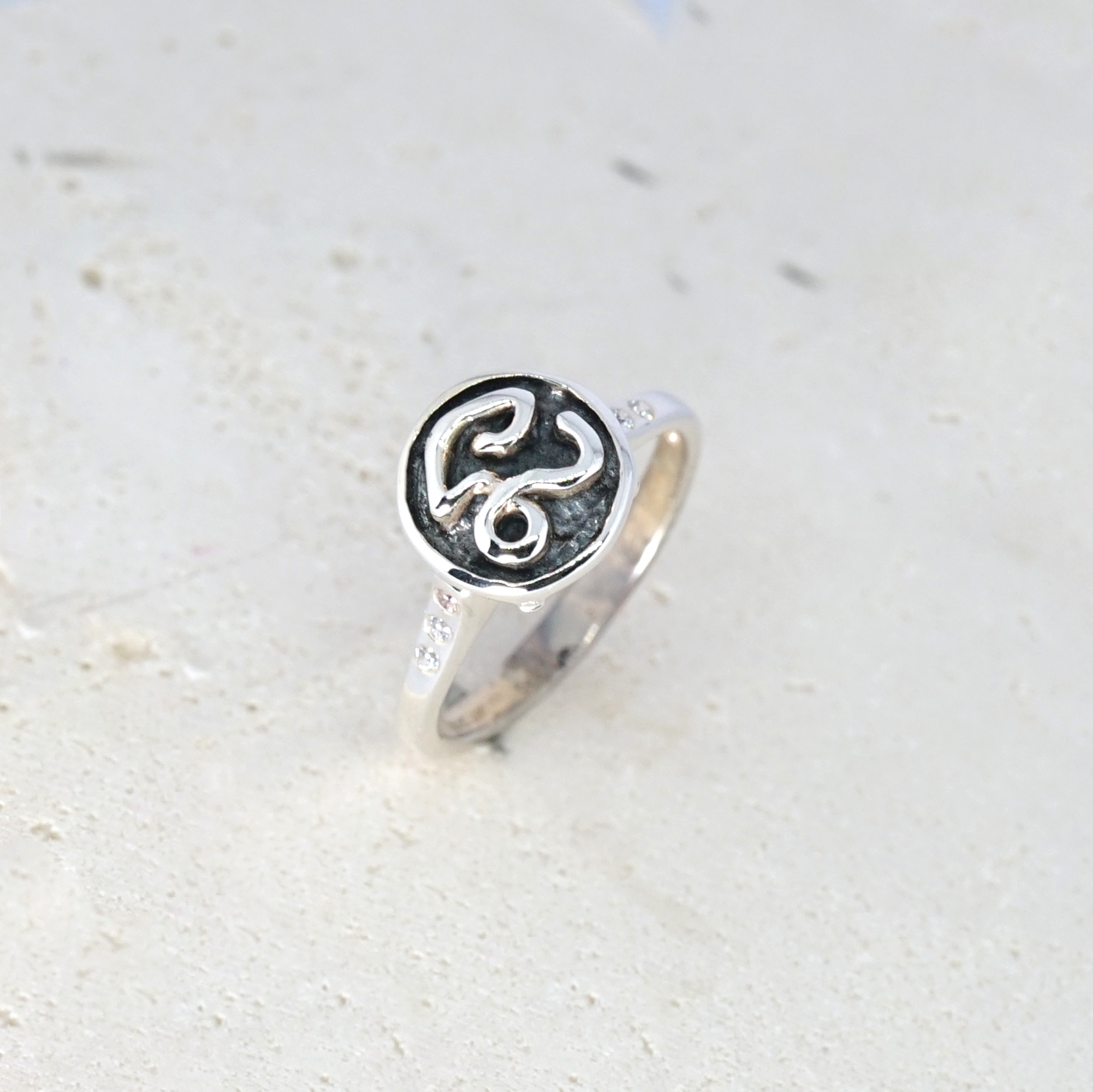 แหวนเงินแท้: แหวนหัวนะโม