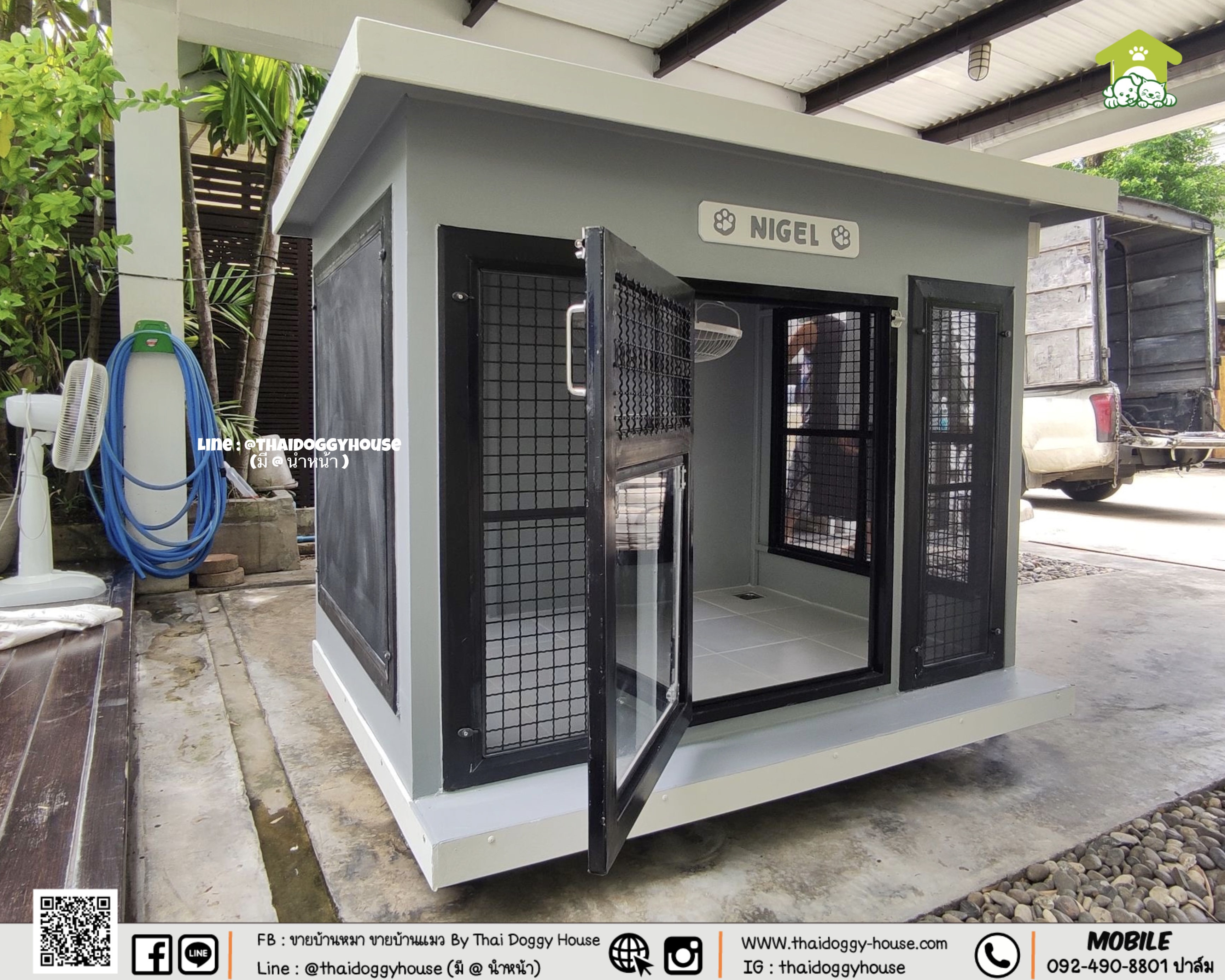 บ้านหมา บ้านแมว " 𝐁𝐎𝐗 𝐒𝐓𝐘𝐋𝐄 𝐁𝐘 𝐓𝐇𝐀𝐈 𝐃𝐎𝐆𝐆𝐘 𝐇𝐎𝐔𝐒𝐄 " &#x