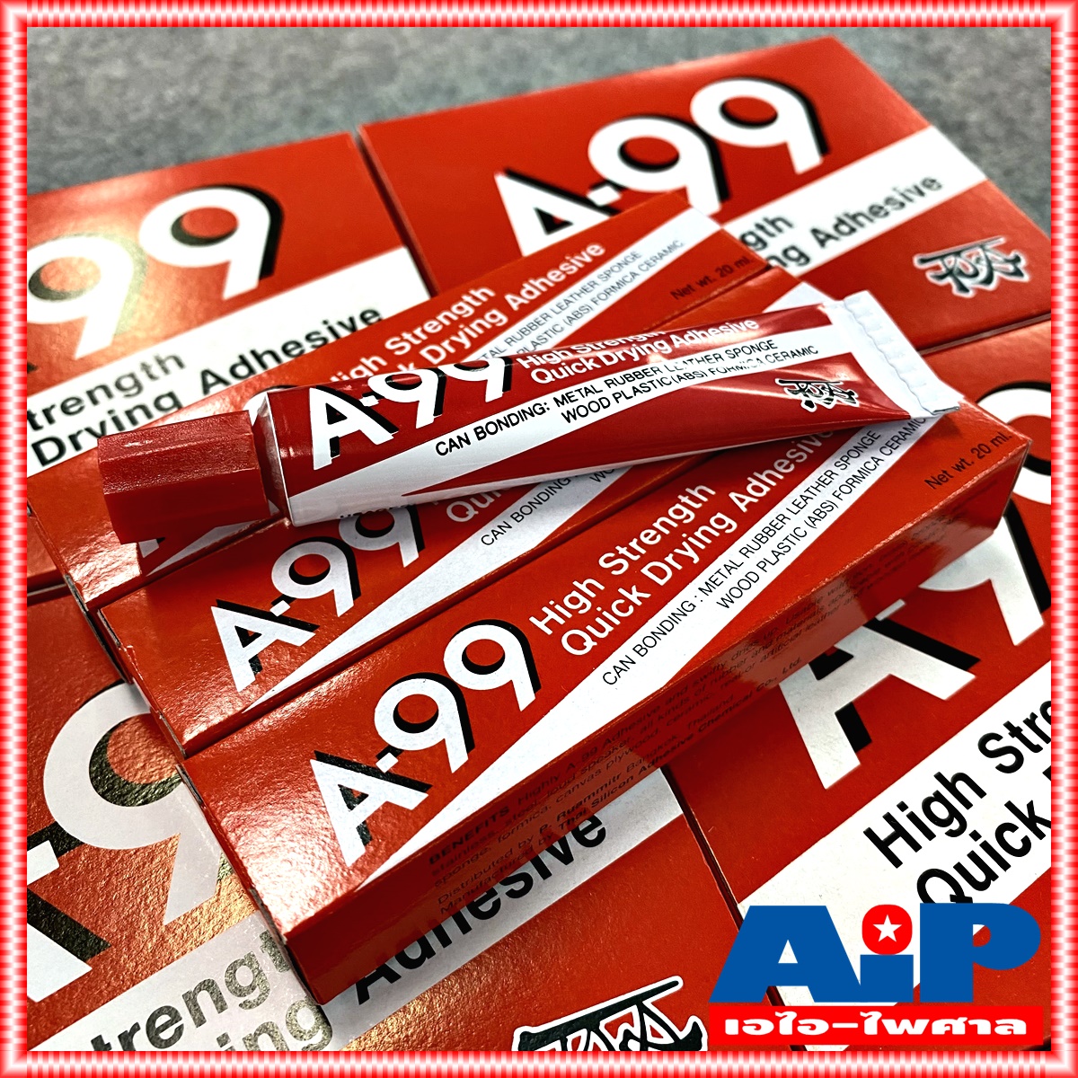 1หลอด กาวยาง NASA A-99 สำหรับติดวัสดุหลายชนิดเช่นเหล็ก พลาสติก ยาง หนัง ไม้ และอื่น ๆ A99 A 99 ขนาด 20 กรัม glue Adhesive a99
