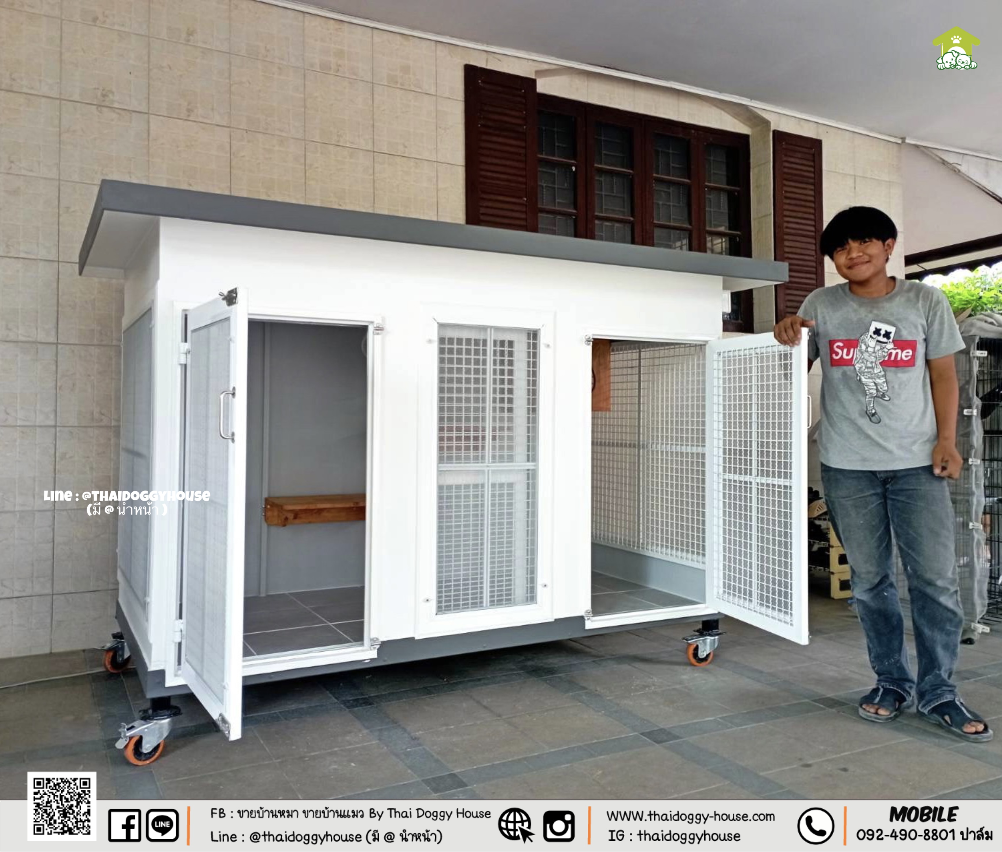 บ้านหมา บ้านแมว " 𝐁𝐎𝐗 𝐒𝐓𝐘𝐋𝐄 𝐁𝐘 𝐓𝐇𝐀𝐈 𝐃𝐎𝐆𝐆𝐘 𝐇𝐎𝐔𝐒𝐄 "