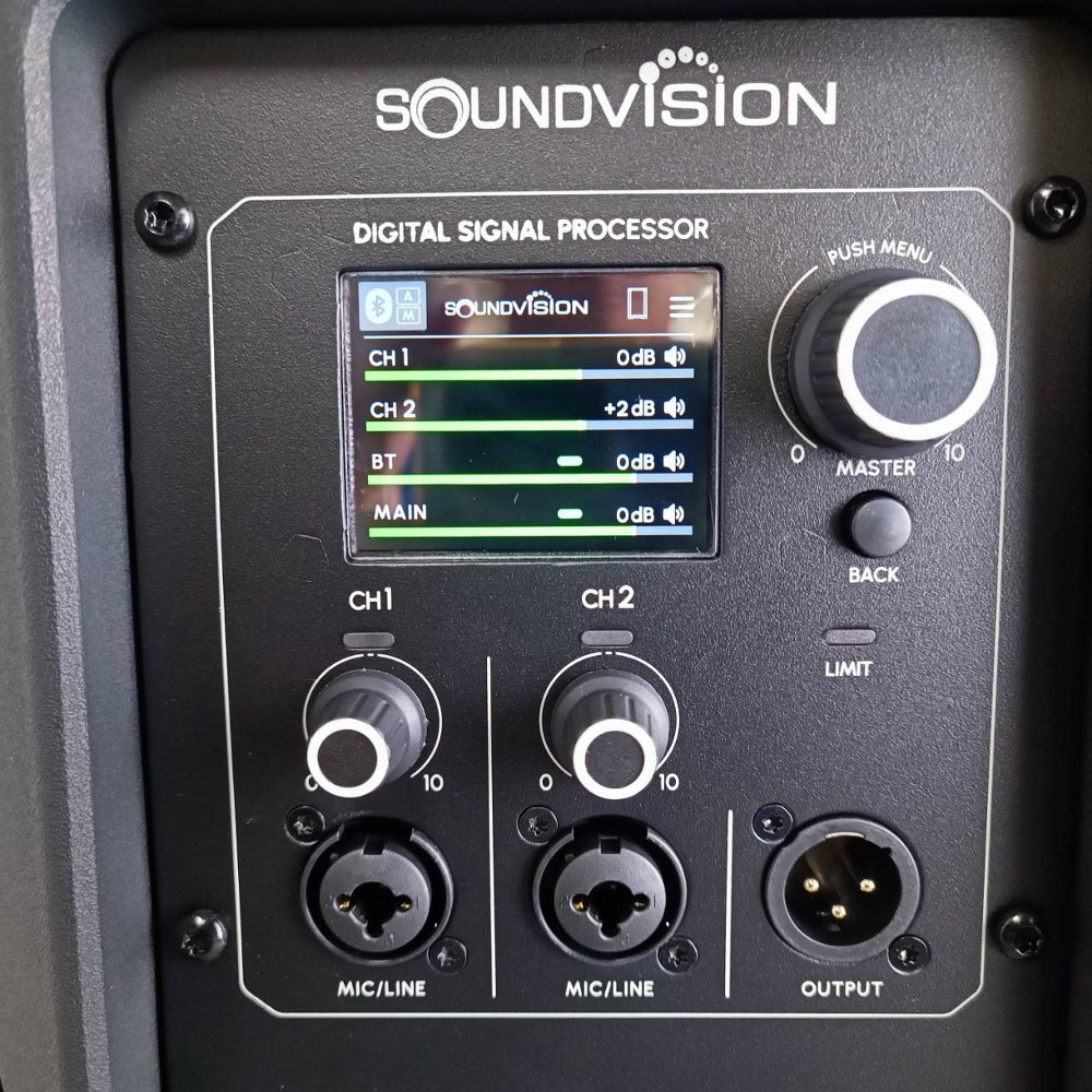 SOUNDVISION RT-12 ตู้ลำโพง ACTIVE 12นิ้ว ตู้ลำโพง 2 ทาง 12 นิ้ว แอมป์ในตัว 4000 วัตต์ RT 12 RT12 เอไอ-ไพศาล