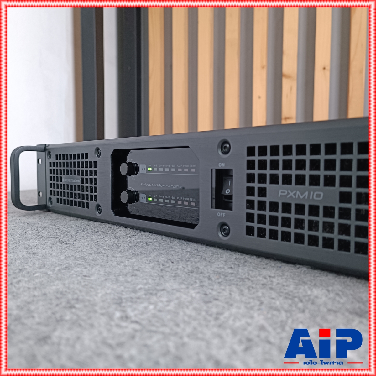 เพาเวอร์แอมป์ Soundstandard PXM-10 POWERAMP POWERAMP PXM10 เครื่องเสียง PMX 10 แอมป์ AMP เพาเวอร์ โรงงานเดียวกับ SAE เอไอ-ไพศาล +++