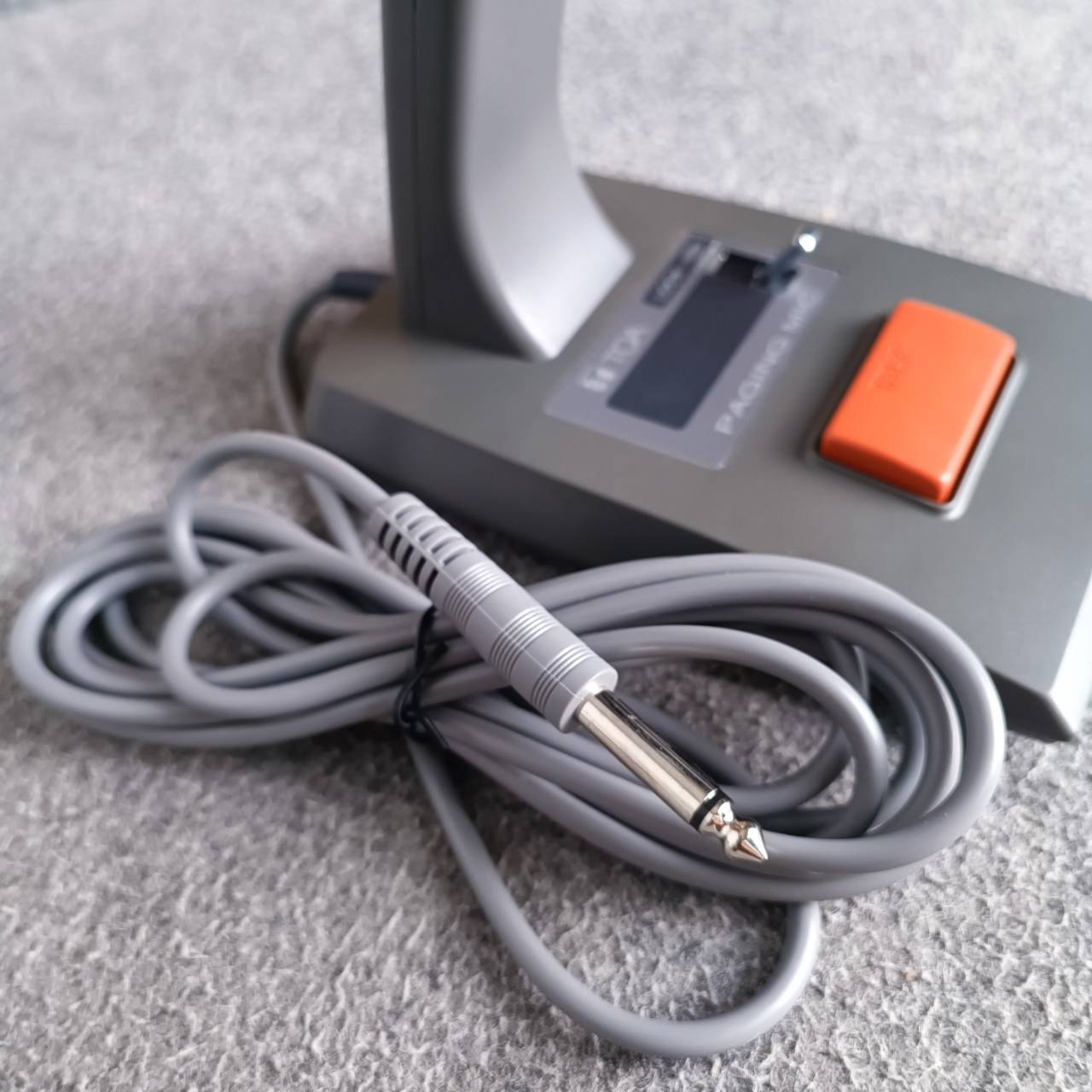 TOA PM-660 ไมค์ตั้งโต๊ะ สำหรับระบบประกาศ ไมโครโฟน ไดนามิก โตอะ TO A PM660 PM 660 เอไอ-ไพศาล