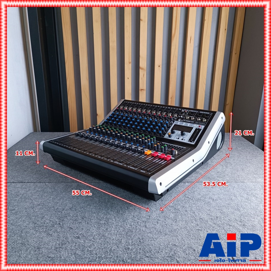 PROEUROTECH PMX-P12450FX POWERMIXER+บูลทูส เพาเวอร์มิกเซอร์ รุ่นใหม่ โปรยูโรเทค 12 ช่อง 450 วัตต์ PMX P12450 FX PMXP12450FX เอไอ-ไพศาล