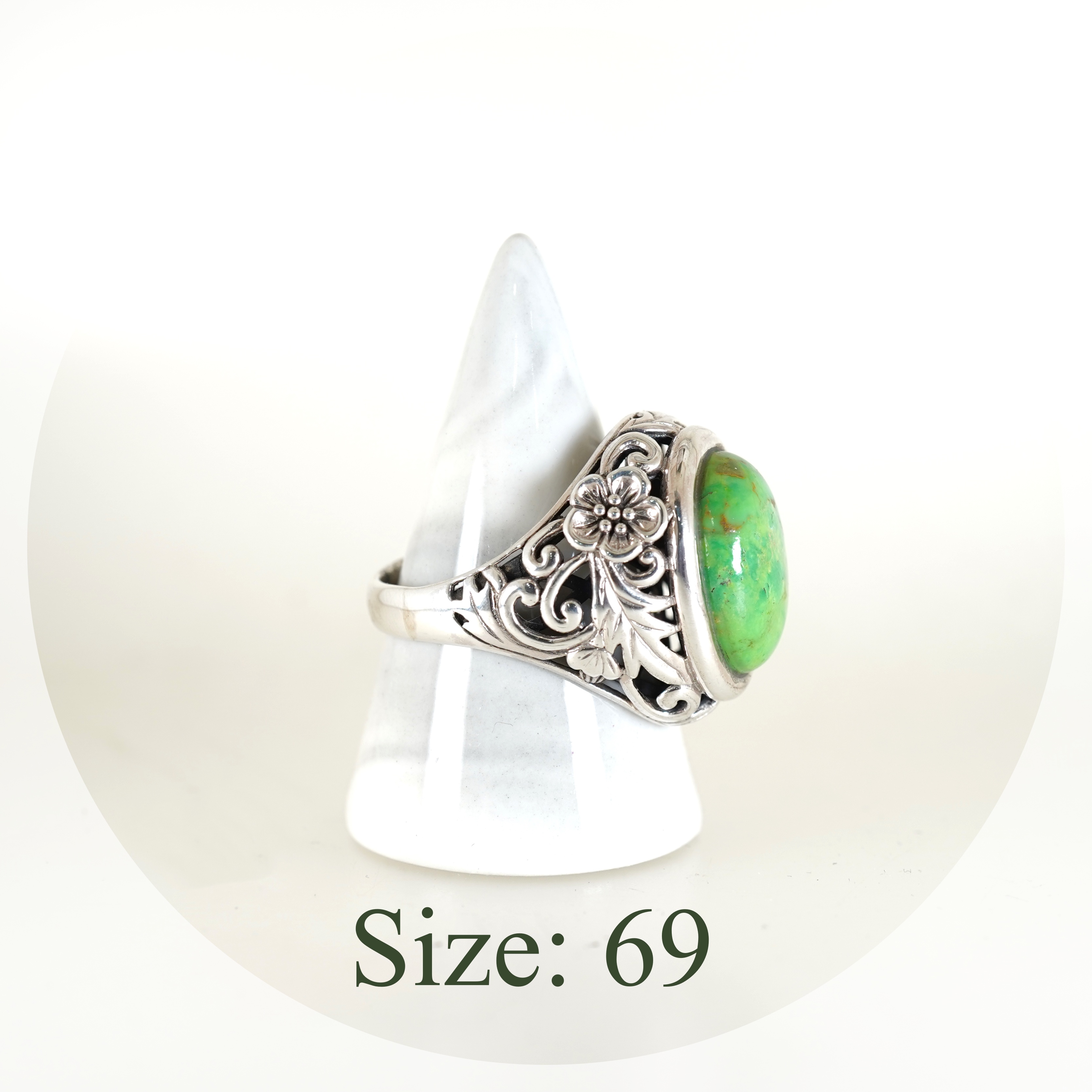 แหวนเงินแท้: แหวนเงินแท้ฝังเทอร์ควอยซ์