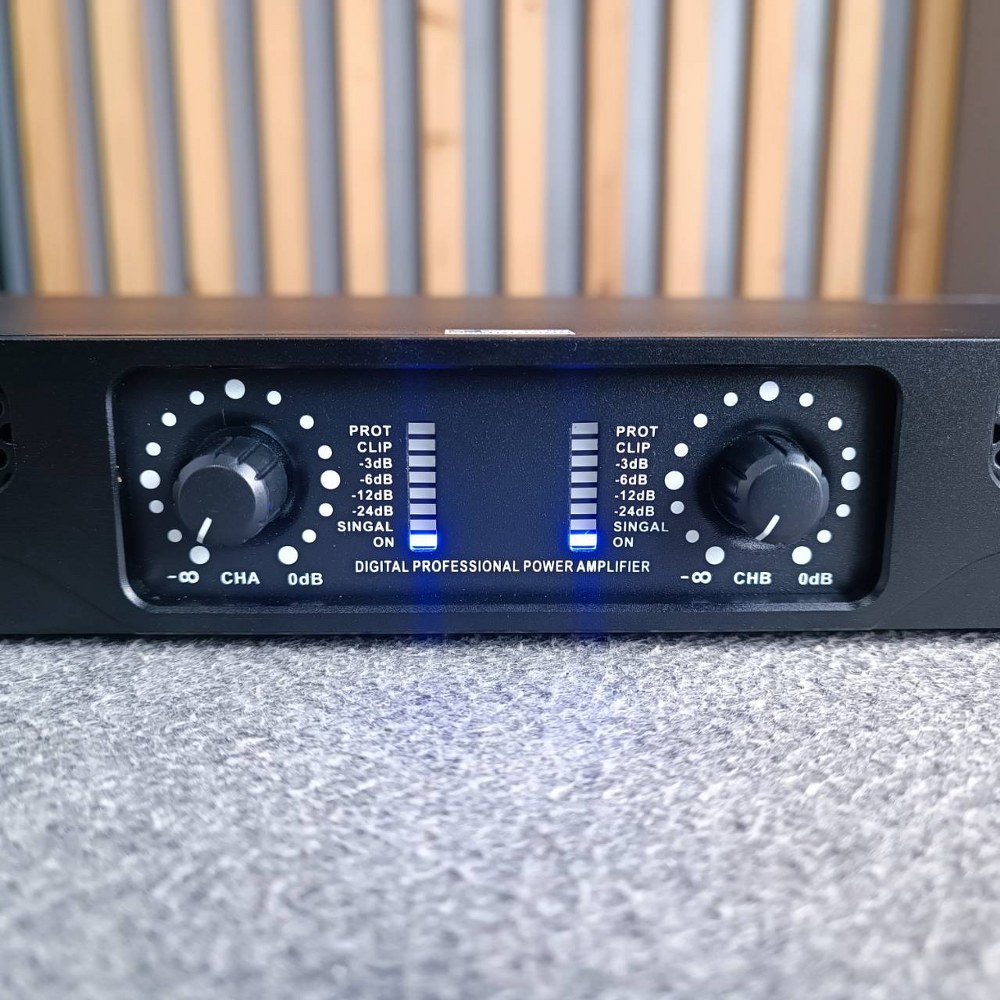 AUDIO JOCKEY A&J AJD-2800 POWERAMP 1U เพาเวอร์แอมป์ 2 แชนแนล 800 วัตต์ AJD 2800 AJD2800 เพาเวอร์แอมป์ คลาส D เอไอ-ไพศาล