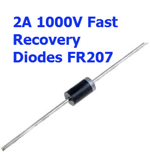 FR207 2A 1000V Fast recovery diode
