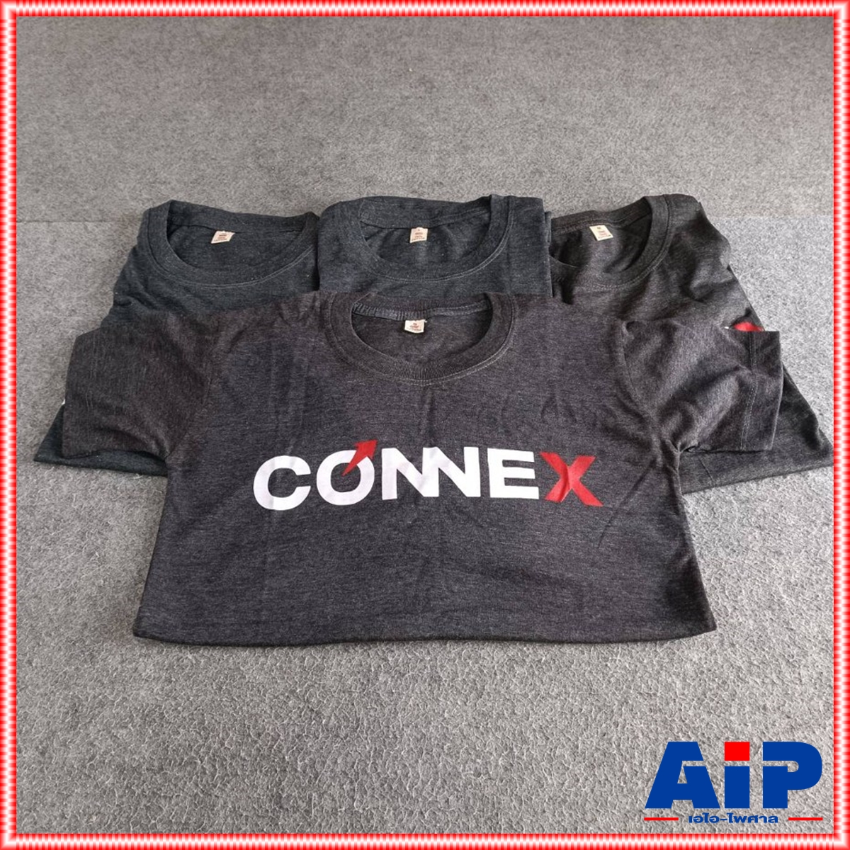 4ไซส์ให้เลือก สินค้าสมนาคุณ สำหรับแถมเท่านั้น เสื้อCONNEX V2 Size S/M/L/XL เสื้อยืด เสื้อยืดCONNEX เอไอ-ไพศาล