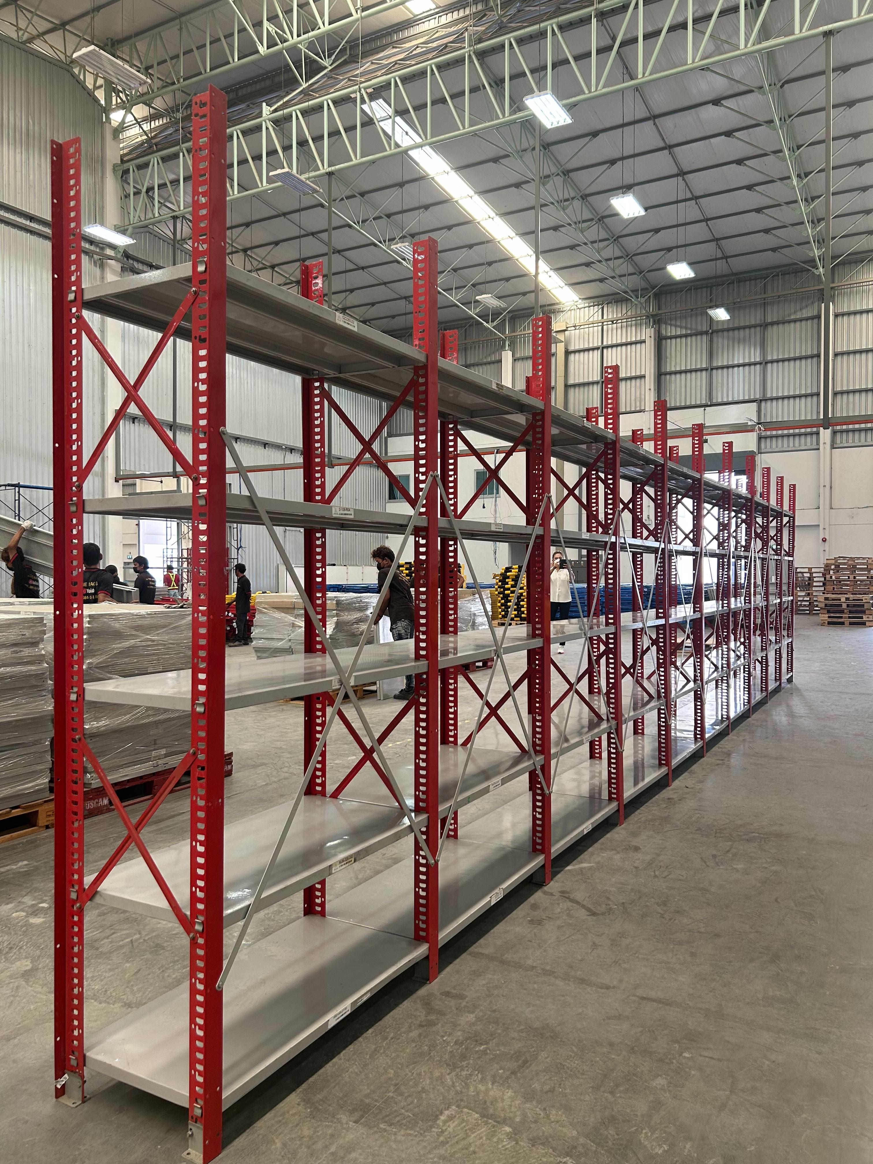 micro rackขนาดลึก50cm ยาว1.0mสูง2.40m 5แผ้นชั้นมี1350ชุด