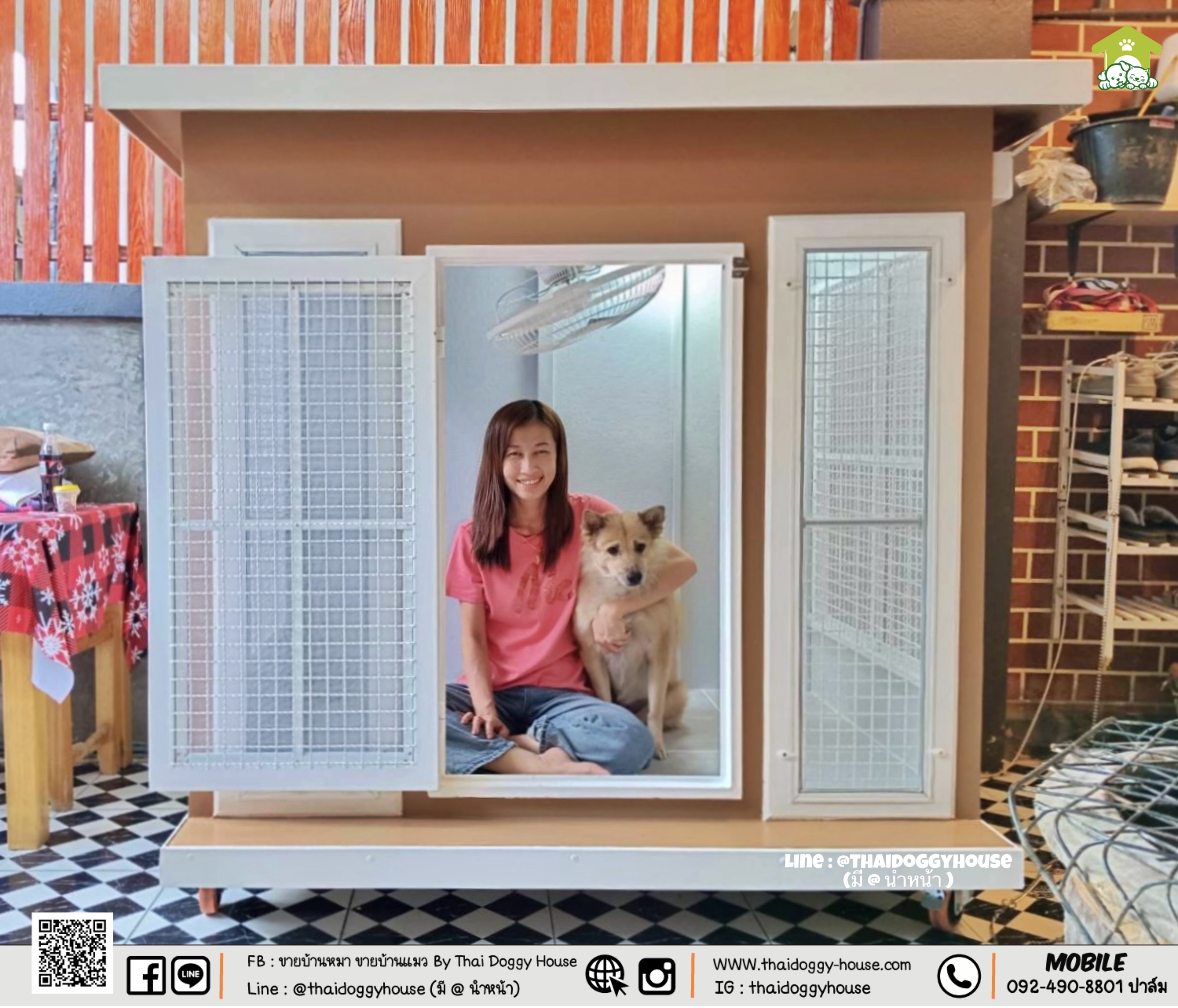 บ้านหมา บ้านแมว " 𝐁𝐎𝐗 𝐒𝐓𝐘𝐋𝐄 𝐁𝐘 𝐓𝐇𝐀𝐈 𝐃𝐎𝐆𝐆𝐘 𝐇𝐎𝐔𝐒𝐄 "