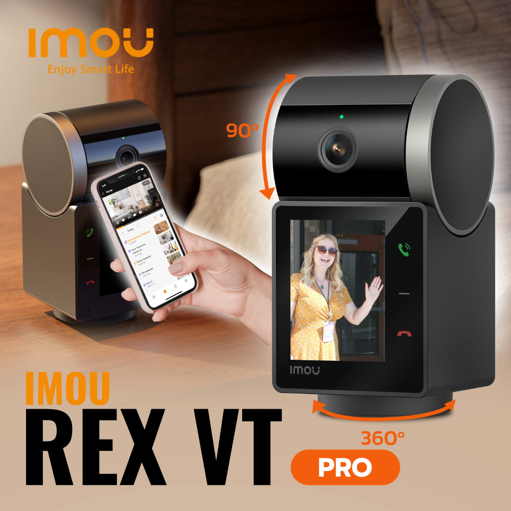 กล้องวงจรปิด โรบอท IMOU REX VT PRO 5MP 3K