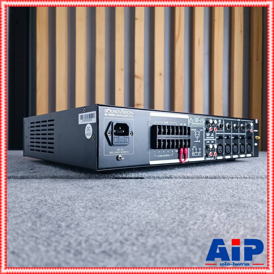 SOUNDVISION SA-300BT powermixer +++เพาเวอร์มิกเซอร์ระบบประกาศ แอมพลิฟายเออร์ มิกเซอร์ เพาเวอร์มิกเซอร์ SA 300BT SA300BT เอไอ-ไพศาล