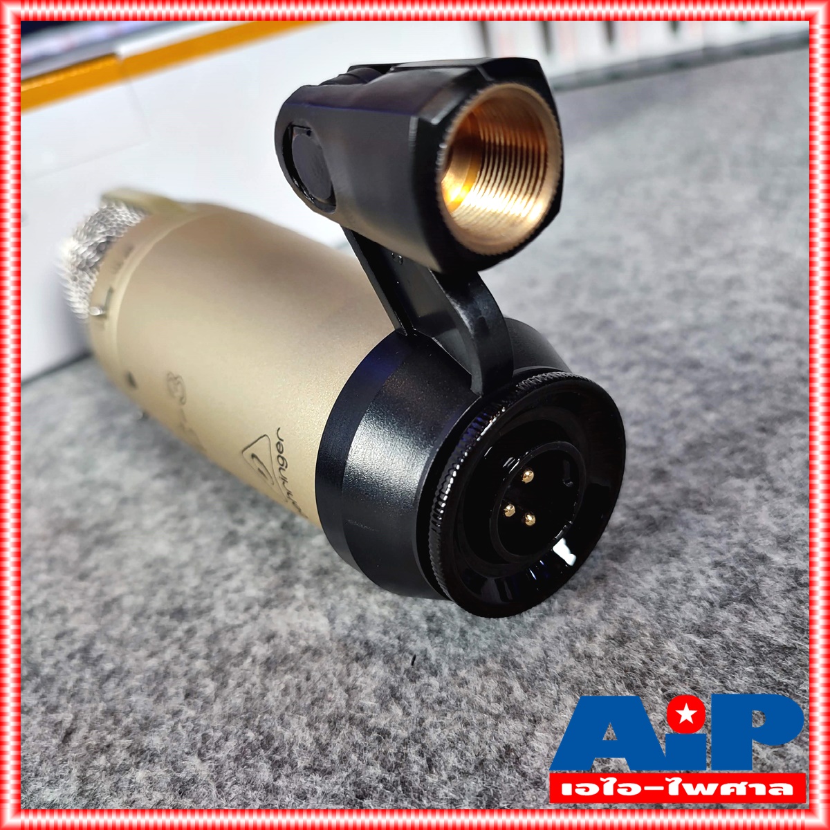 BEHRINGER C3 ไมค์โครโฟนสตูดิโอ C-3 ไมโครโฟนคอนเด็นเซอร์ C3 แบบ Large Dual-Diaphragm พร้อมแพทเทิร์นการรับเสียงปรับได้ +++