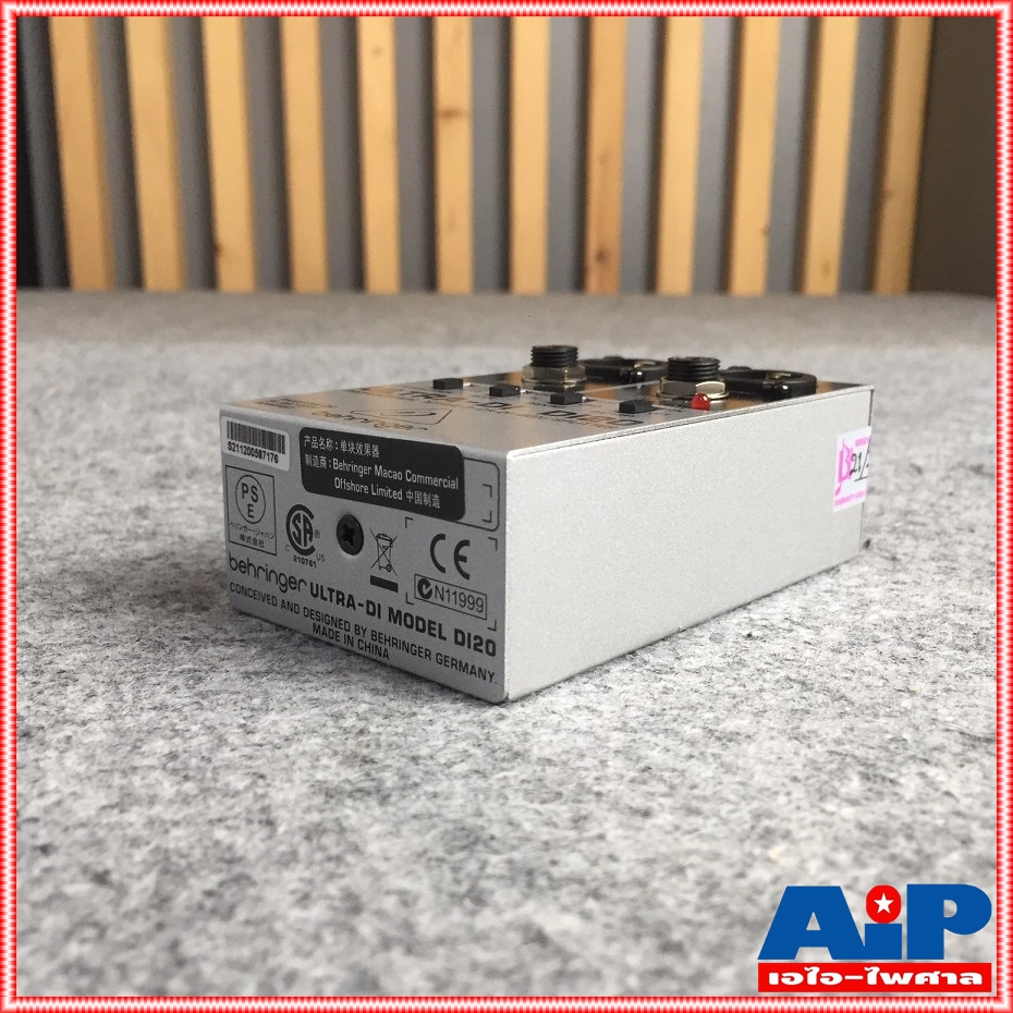BEHRINGER DI20 ULTRA DI BOX DI 20 Professional Active 2 Channel DI-Box Splitter DI-20 เอไอ-ไพศาล +++