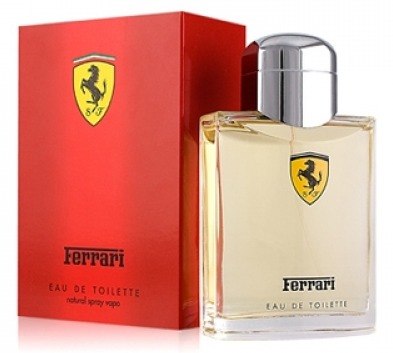 น้ำหอมแท้100% Ferrari red for Men EDT 125 ML.