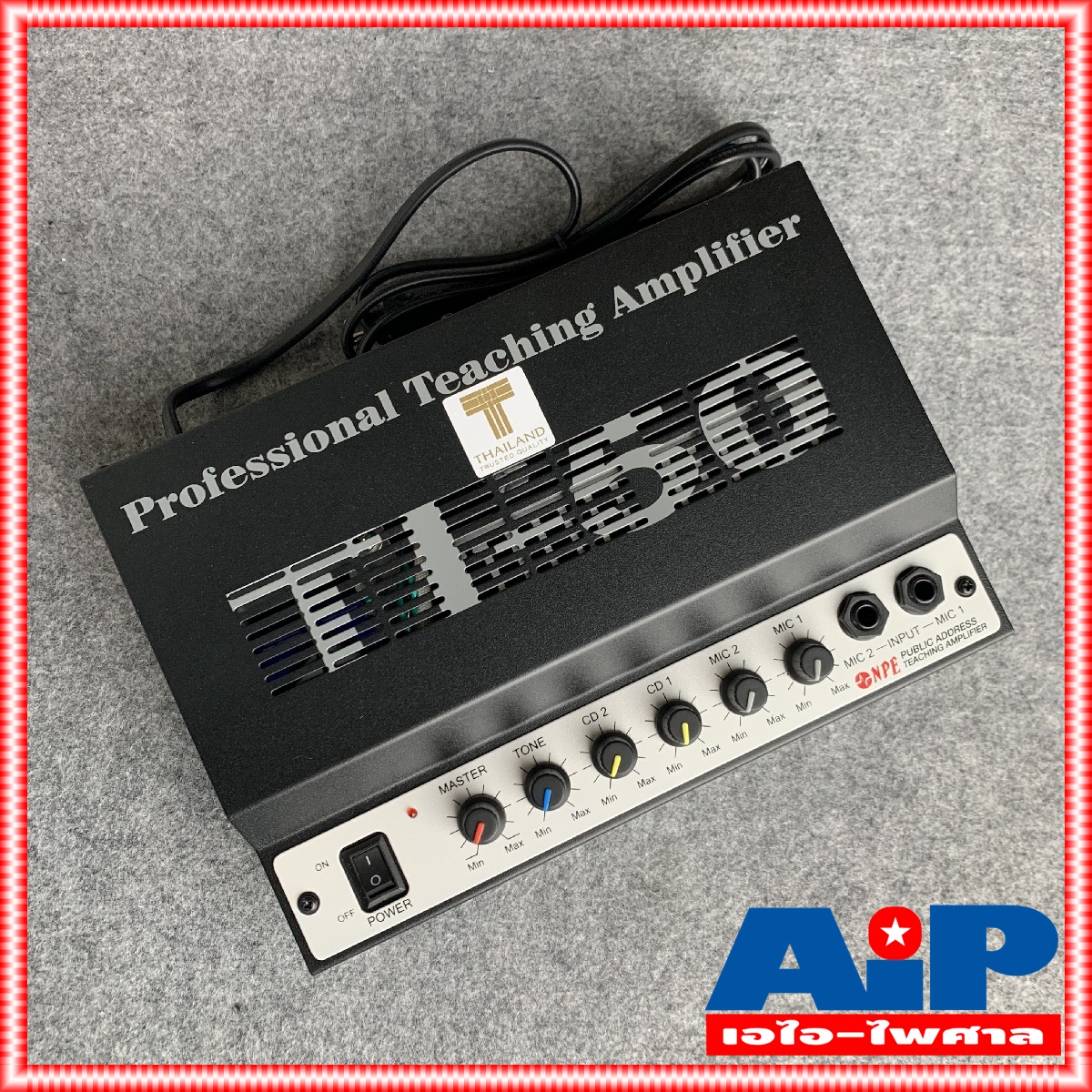 NPE TI50 TEACHING AMP แอมป์ ติดผนัง TI 50 เครื่องขยาย ติดห้องเรียน TI-50 เครื่องเสียง ห้องเรียน เอไอ-ไพศาล